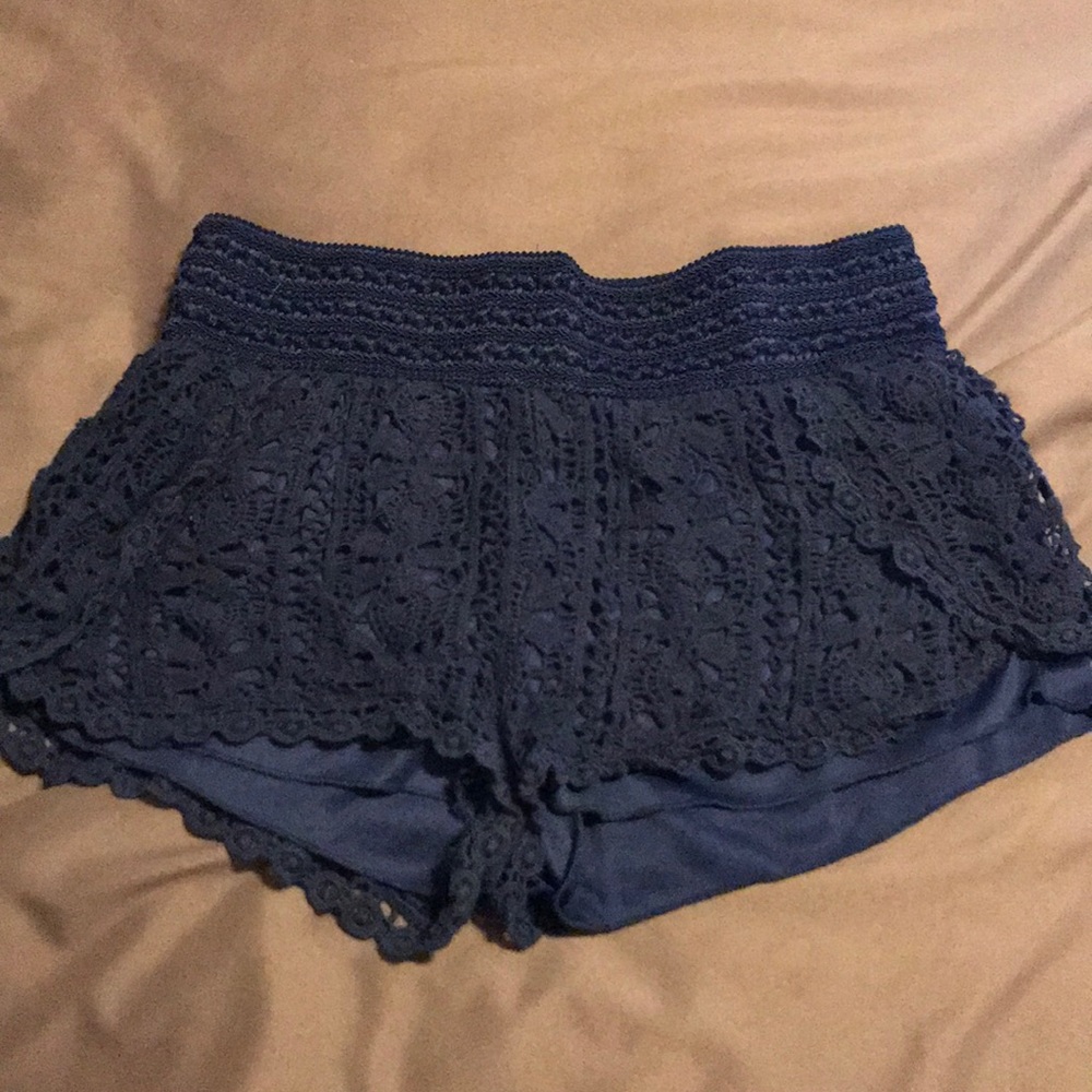Navy blue shorts